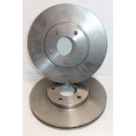 Jeu de disques de frein avant pour Ford Transit 1,8l Tdci 278mm