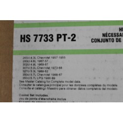 Pochette haut moteur pour CHEVROLET 265 350 1955 a 1986. -