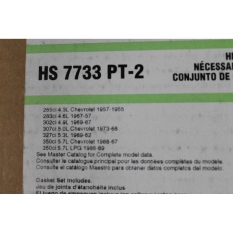 Pochette haut moteur pour CHEVROLET 265 350 1955 a 1986. -