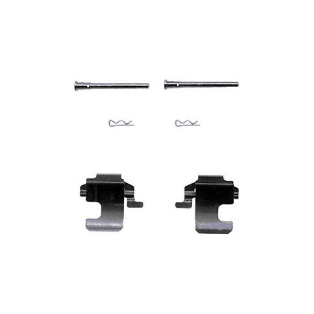 Kit accessoire plaquette frein pour Fiat Panda de 2003-2012 -